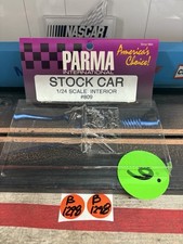 PARMA 809  1/24 Scale Clear Slot Car Body Interior / Driver ppc