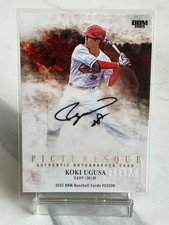 2025 BBM FUSION Koki Ugusa Autograph Card Hiroshima Carp Cross Signature