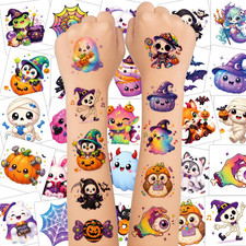 Halloween Tattoos for Kids Halloween Party Favors Bulk Goodie Bag Stuffers