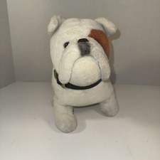 Vintage 1986 Dakin Bulldog Stuffed Plush Toy Great Condition