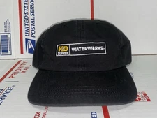 HD Supply H D Waterworks Water Works Canvas Baseball Cap Vtg Dad Hat Plumbing Co