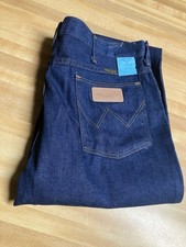 Vtg 70s Wrangler No Fault Bootcut Blue Jeans USA Mens 36x30 845DEN Denim Tag New