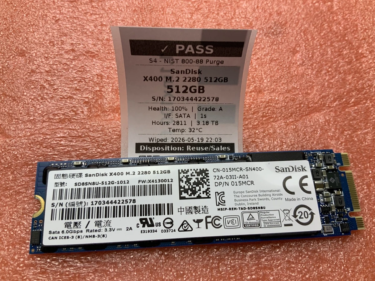 SanDisk M.2 Interface 512 GB Solid State Drives for sale | eBay