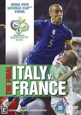 FIFA World Cup Final 2006 DVD, 2006 italy v france R All New Sealed D521 