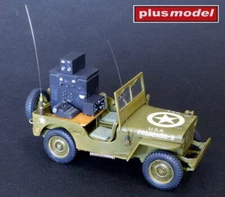 Plus Model 1/35 US Radio set with BC 610 and BC 342 Radios for Jeep