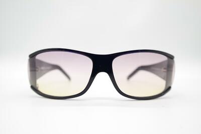 Beryll East 33910 Black Purple Oval Sunglasses Glasses New