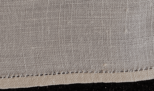 12 Vintage antike Leinen Cocktail Servietten mit Hohlsaum & Monogramm A012 - Bild 3 von 3