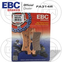 BremsbelÄGe Hinten EBC Sinter FA314R Polaris ATV Sportsman 500 2003-2010