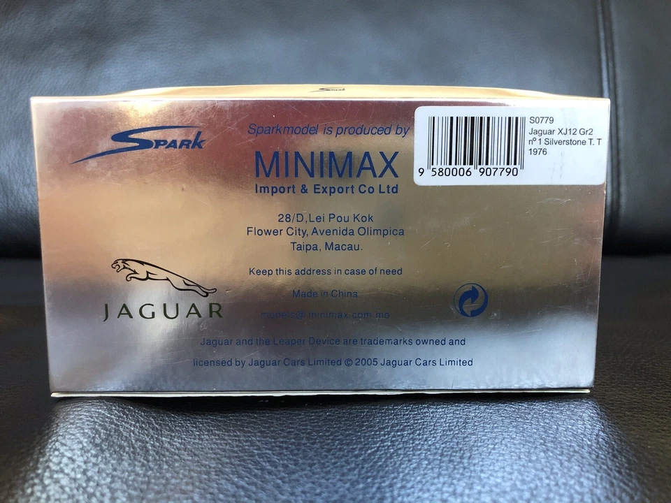 Spark 1/43 Jaguar XJ 12 Silverstone 1976 Cod. S 0779 - Immagine 3 di 3