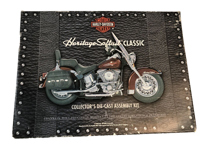 FRANKLIN MINT HARLEY DAVIDSON HERITAGE SOFTAIL CLASSIC 1:10 SCALE