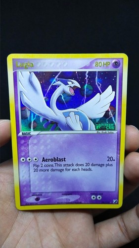 Pokemon Card - LUGIA #29 - REVERSE FOIL (EX UNSEEN FORCES) YR 2005 - Picture 2 of 6