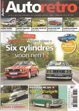 AUTO RETRO 393 FACEL HK500 CG 1300 ALFA GTV6 BMW 628CSi LOMAX 223 BOND MINICAR 