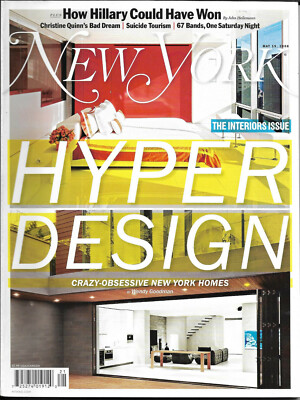 NEW YORK Magazine HYPER DESIGN Crazy Obsessive New York Homes May 19, 2008