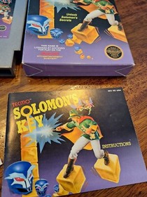 Solomon's Key Cib Nes Nintendo 5 Screw+ Poster,hangtag Unpunched