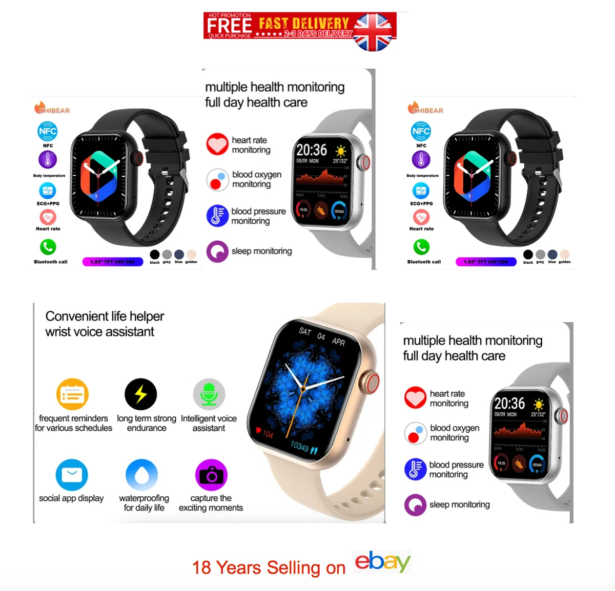 Ecg support online smartwatch