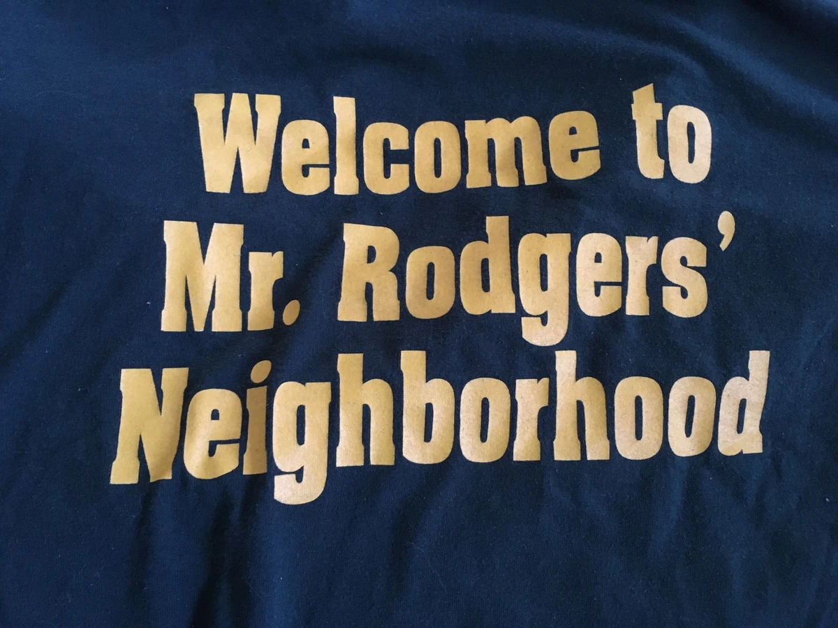 Green bay packers mr top rogers neighborhood t shirt