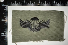 Vintage Korean Army ROK Republic of Korea Airborne Jump Wings US Made Patch