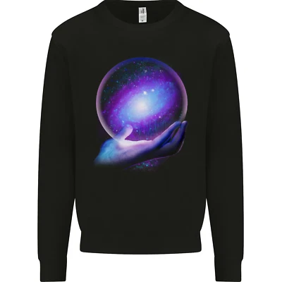 Mon Univers Planètes Astronomie Espace Galaxie Sweatshirt Pour Hommes - Photo 1/2
