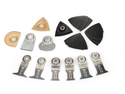 Fein Best of Starlock Renovation Set - 26-Piece Kit for Cutting, Sanding and ...