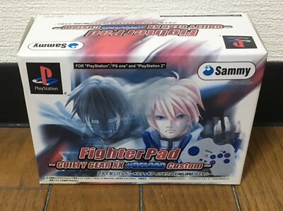 PS1 PS2 PLAYSTATION * GUILTY GEAR XX RELOAD CUSTOM FIGHTER PAD * Japan NEU