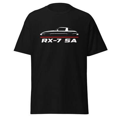 Premium T-Shirt For Mazda RX-7 SA 1978-1985 Fans Birthday Gift | eBay