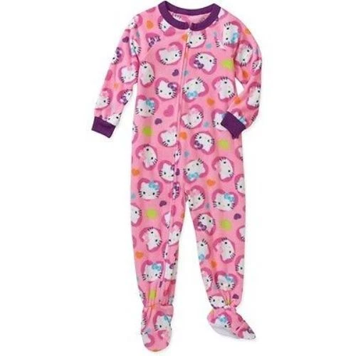 Hello kitty footed pajamas new arrivals