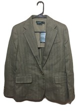 Ralph Lauren Womens Wilona Herringbone Tweed Blazer SZ 8 P NEW 345