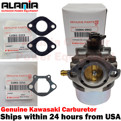 #ad Original Kawasaki Carburetor 15004 0962 15004 7010 FJ180V Toro 22298 22189 $230.00