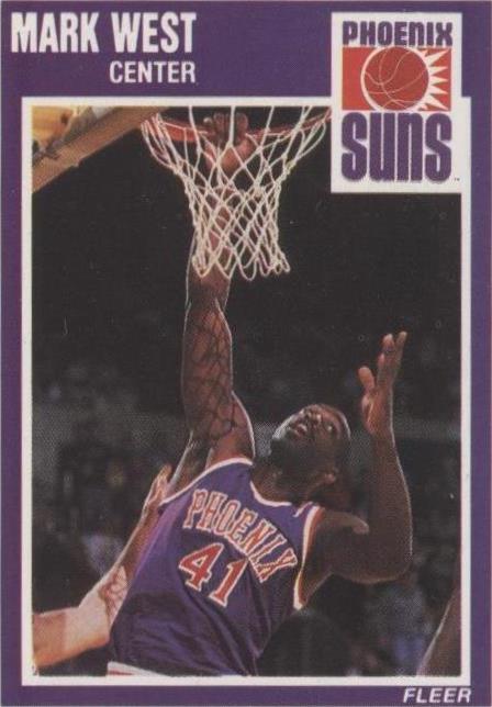1989-90 Fleer - Mark West #125 - 1 of 2