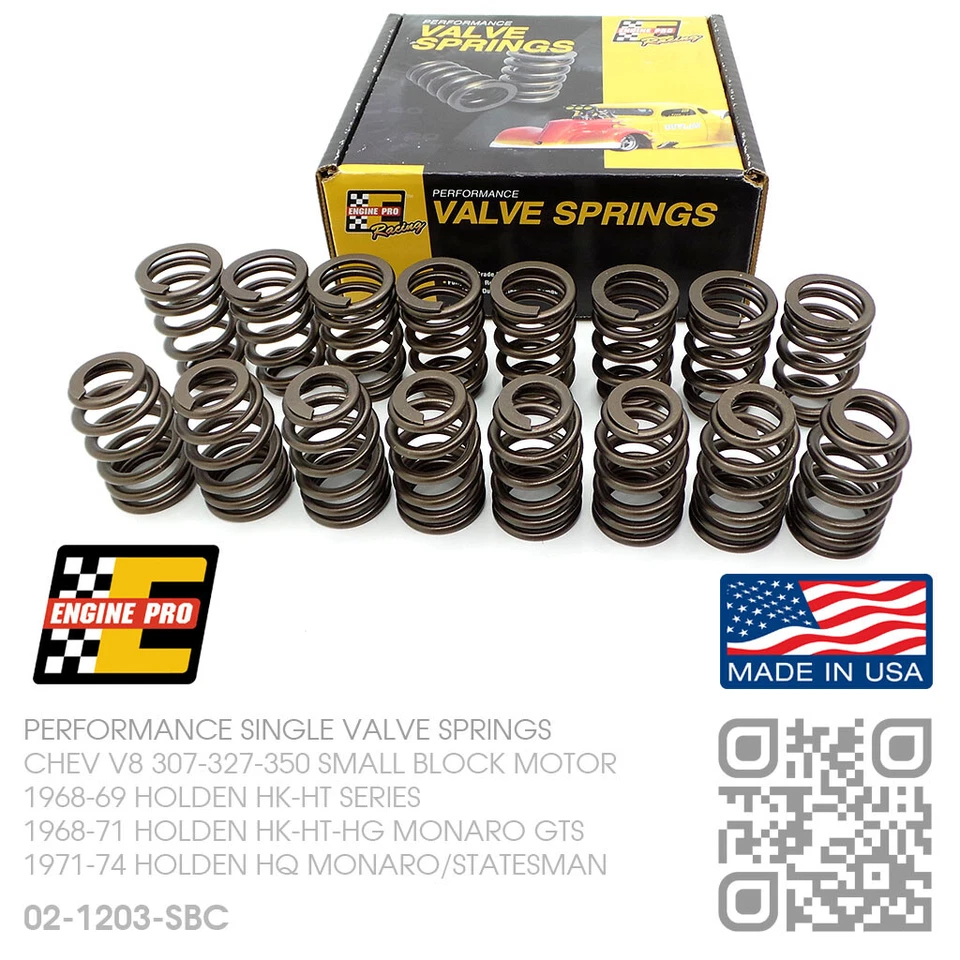 ENGINE PRO BEEHIVE VALVE SPRINGS CHEV V8 307-327-350 [HOLDEN HK-HT-HG-HQ MONARO] - image 4 of 4