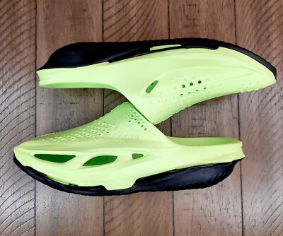 Nike x MMW Zoom 005 Men's Black/ Volt Slide/Sandals - Size 10  DH1258-700