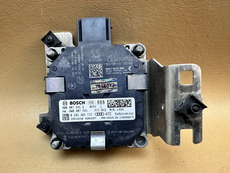 AUDI A4 A5 2021-2022 UNIDAD SENSOR RADAR DISTANCIA CRUCERO DELANTERO IZQUIERDO OEM 8W0907541G Foto 2 de 4