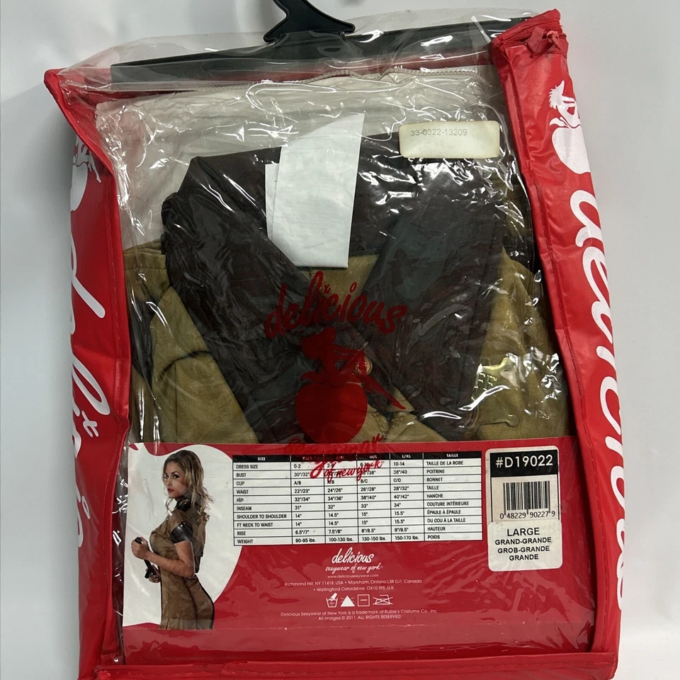 Nuevo Disfraz Para Mujer 🍎 Delicioso Sexy Ropa De Nueva York 19022 Pullover (Grande) Foto 4 de 4