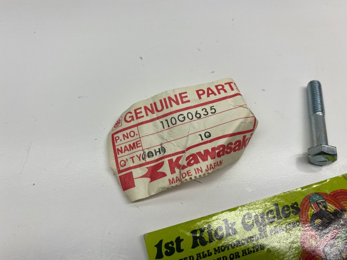 くあん NOS Kawasaki BOLT-HEX HEAD,6X35 KZ900 Z1 110G0635 OEM | eBay