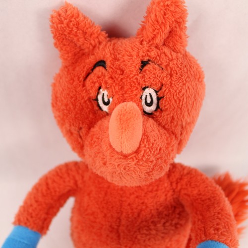 Kohl's Cares Dr Seuss Fox in Socks Plush Stuffed Animal 11" 2020 Good Condition - Picture 3 of 5