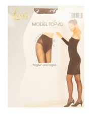 Women's tights socks 40 den silky matte stretch bodice with differentiated weave