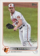 2022 Topps Factory Set 582 Montgomery Club #157 Bruce Zimmermann 