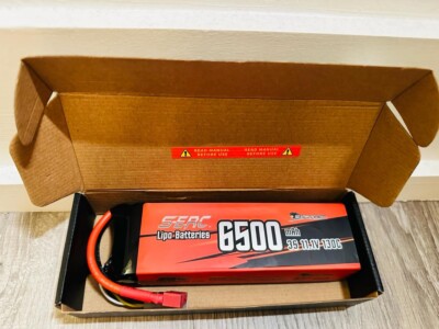 SUNPADOW 3S Lipo Battery 6500mAh 11.1V 130C for RC Vehicle Car