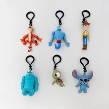 Disney Pixar Chibi in Motion Dangler Bag Clips - Set of 6