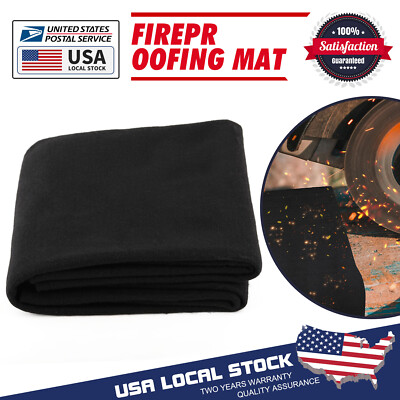 40x40'' Absorbent Under the Grill Mat for Decks Grilling Cooking Protective Pad