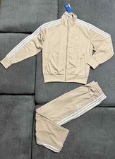 ADIDAS Originals Firebird Mens Tracksuit Jacket  Pants Set Beige Sz M,L,XL,2XL