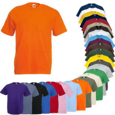Fruit of the Loom Valueweight T Herren T-Shirt  Gr. S M L XL XXL 3XL 4XL 5XL