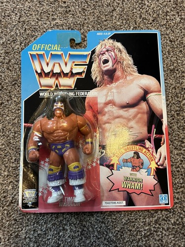 ULTIMATE WARRIOR SERIES 3 WWF HASBRO MOC Mint On C...