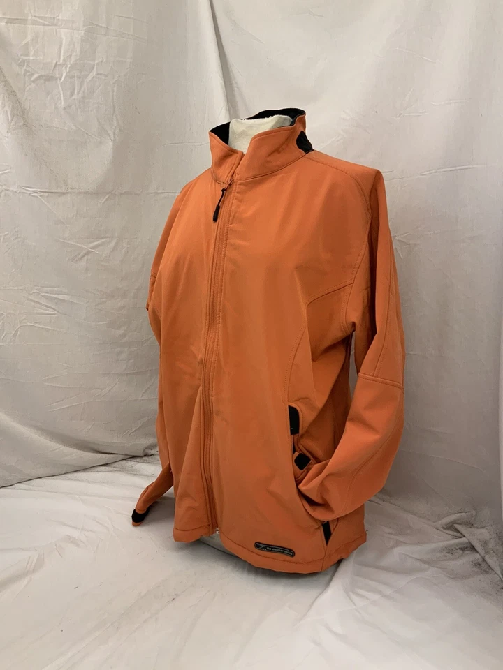 Chaqueta Zorrell Weather Series 2XL Mujer Naranja Poli Cremallera Completa YGI U1-563 Foto 4 de 4