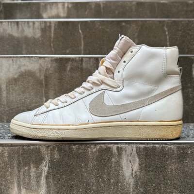 Vintage 1985 Nike Penetrator White Grey Swoosh 850608 KC5 without