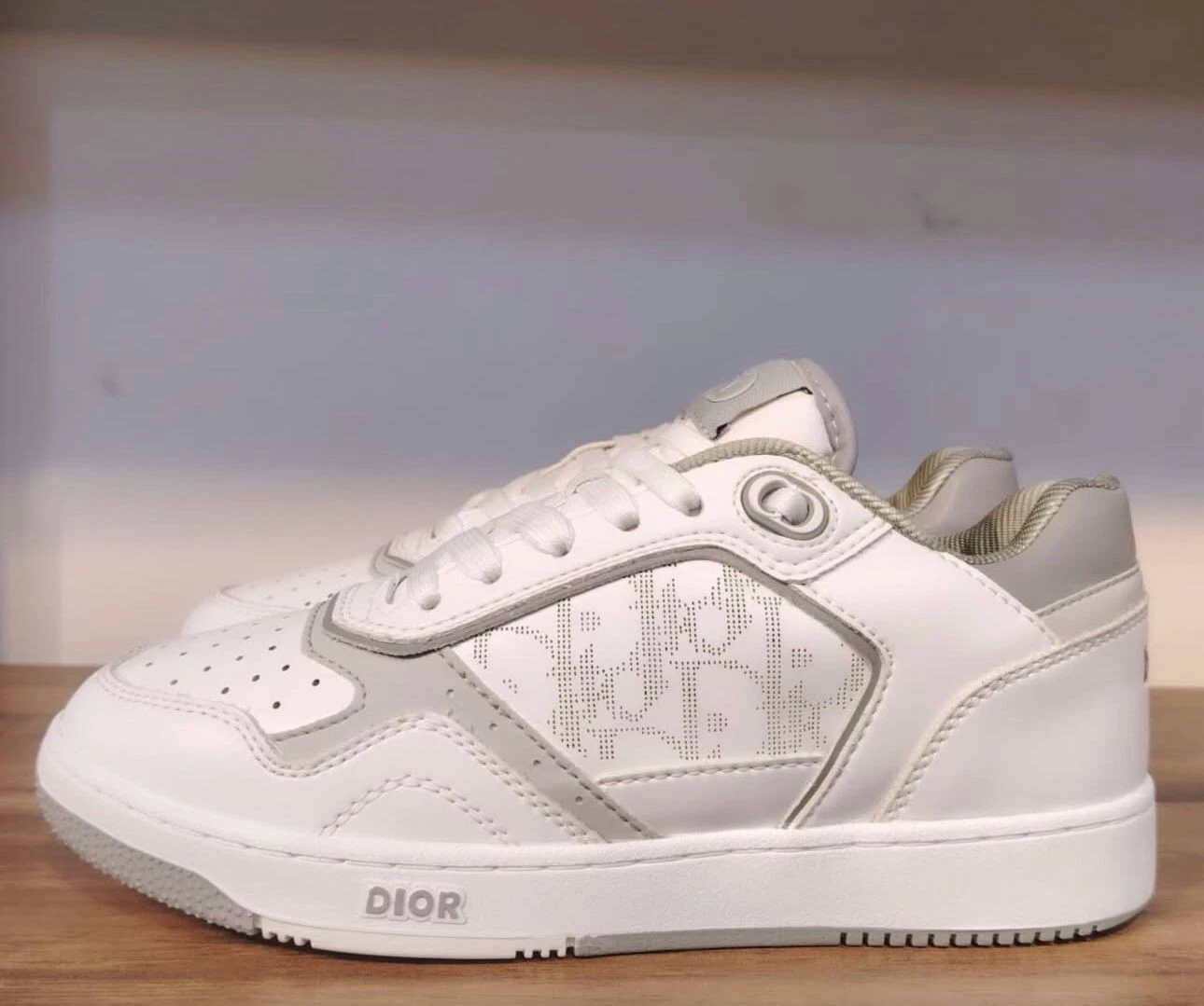 Taille 5,5 EU 36   Dior B27 Low Dior Oblique Galaxy   Blanc