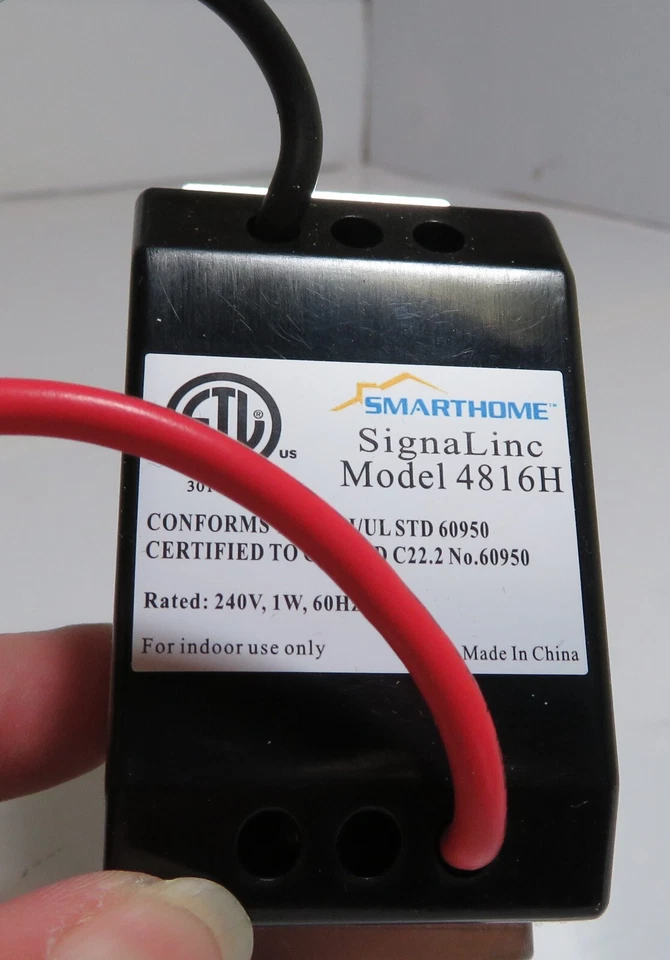 SMARTHOME HardWired SignaLinc 4816H Passive Phase Coupler 240V 1W 60Hz Nice Used - Image 4 of 4