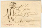 France stampless cover 1846 Pau to Rouen - Text * cover239 — photo 1