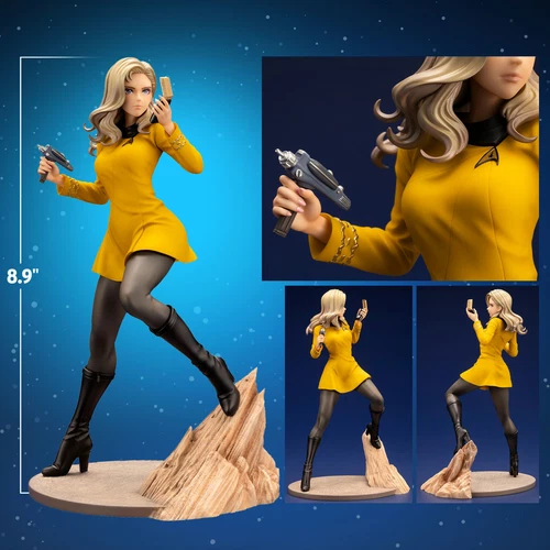 Kotobukiya Star Trek Bishoujo Command Officer 1/7 Scale Statue Figure-New in USA