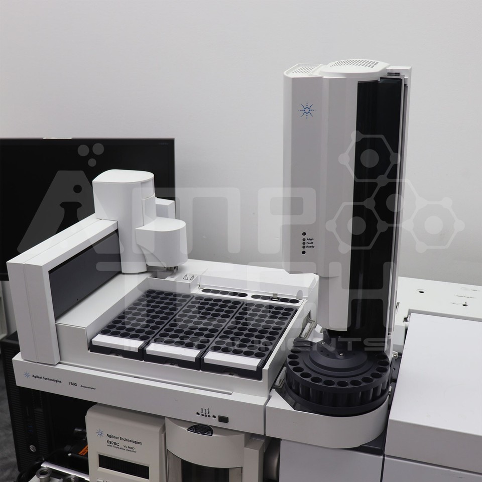 Agilent GC MSD w/ 7693 Autosampler 7890A Gas Chromatograph | MS 5975c ...